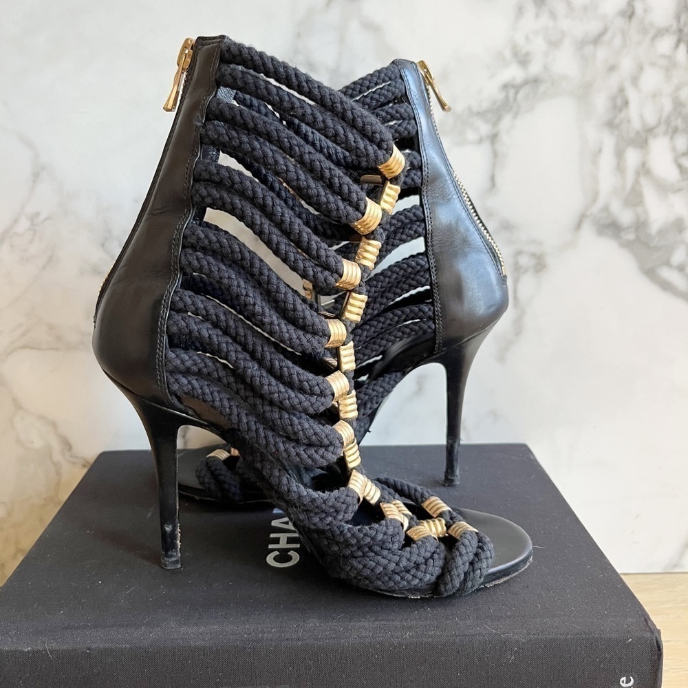 Balmain X H&M Gladiator Heels - Picture 8 of 13
